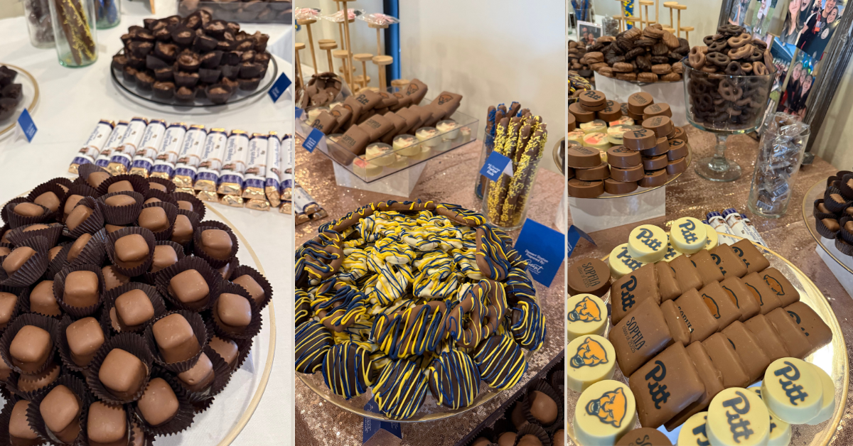 Why I Love a Chocolate Table for Graduation Parties