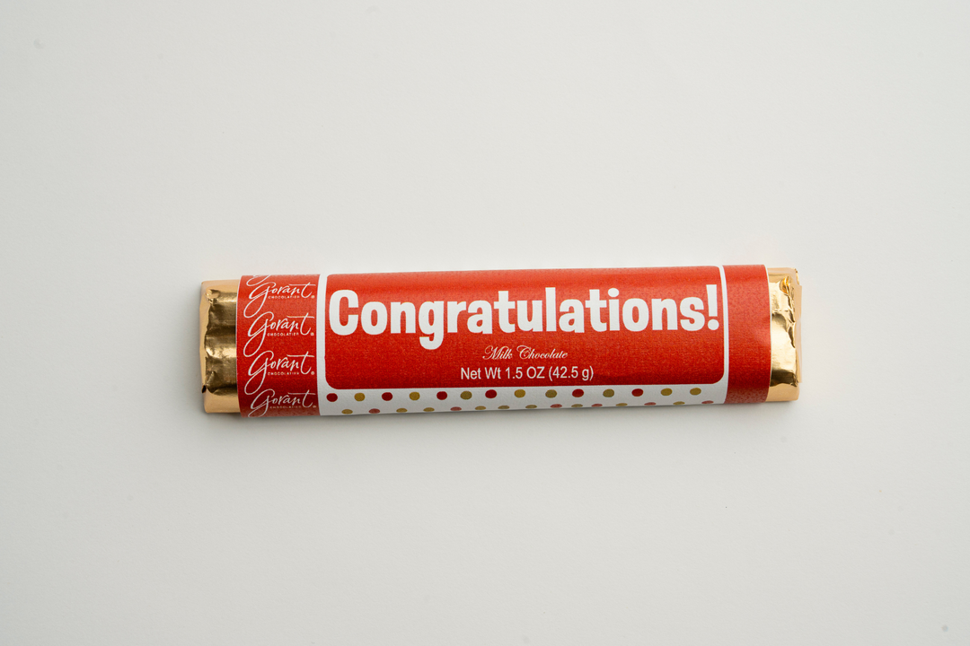 Congratulations Chocolate Bars
