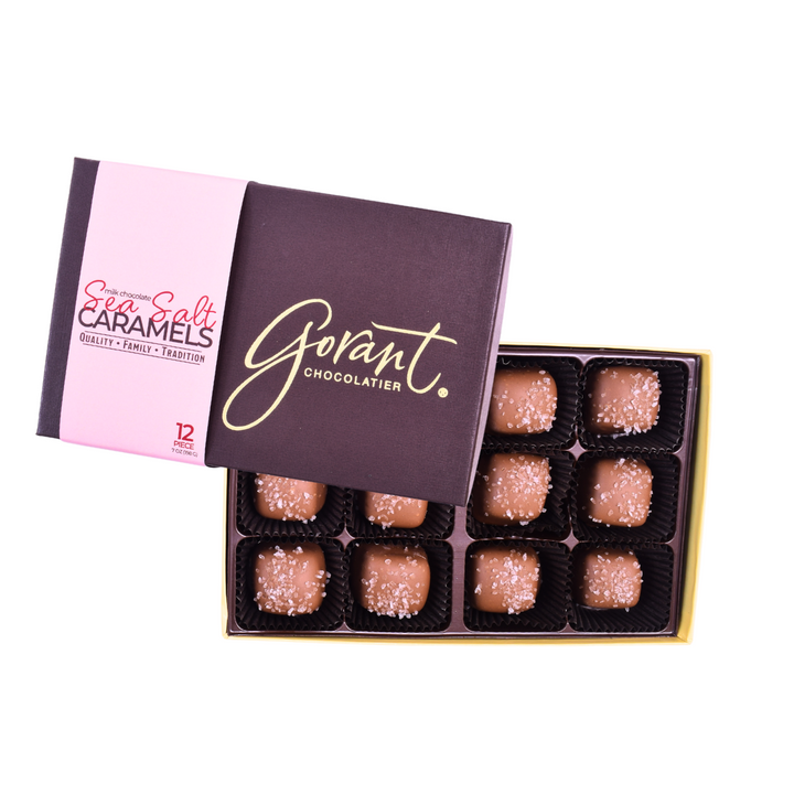 Sea Salt Caramels - 12 Piece