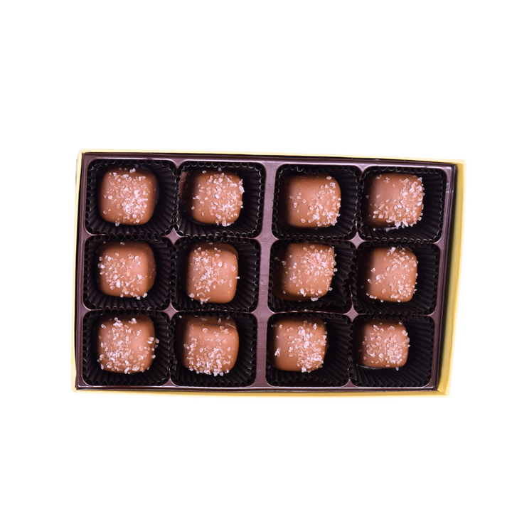 Sea Salt Caramels - 12 Piece
