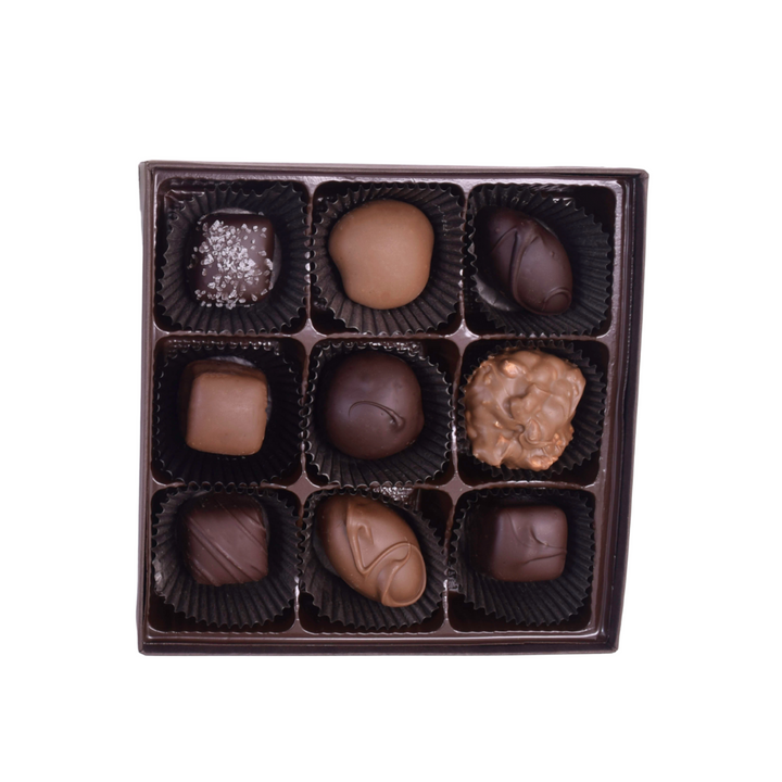 Milk & Dark Chocolate Assortment - 9 Piece