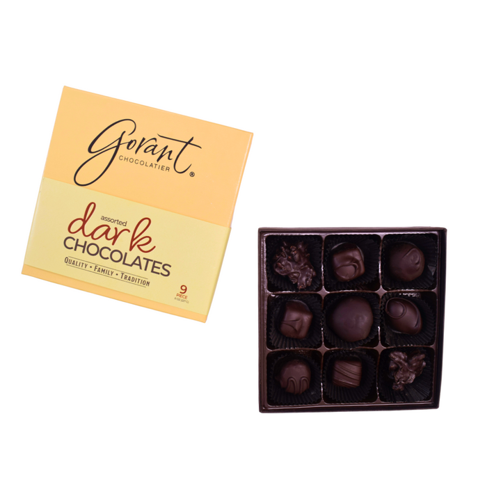 Dark Chocolate Assortment - 9 Piece