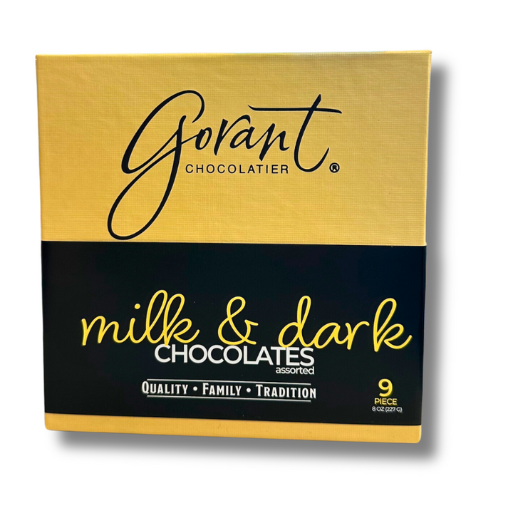 Milk & Dark Chocolate Assortment - 9 Piece