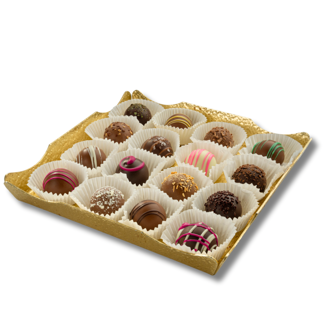 Deluxe Milk & Dark Truffles - 30 Piece