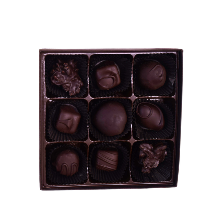 Dark Chocolate Assortment - 9 Piece