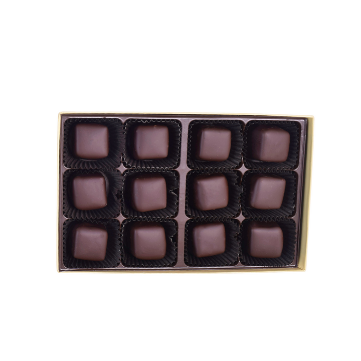 Dark Chocolate French Mints- 12 Piece