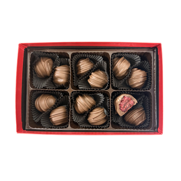AdaptoLatte チョコレートフレーバー360g2セット Chocolate Covered Raspberries 12 Pack – Gorant Chocolatier