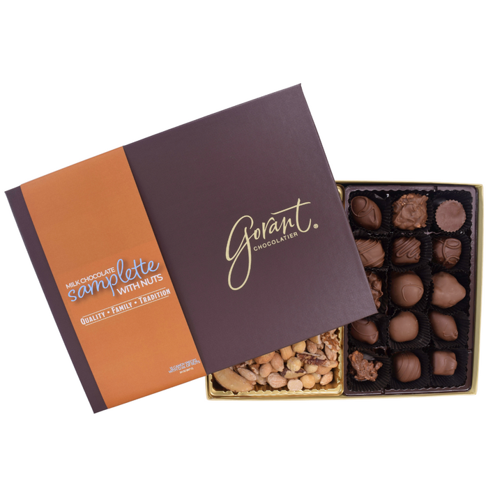 Milk Samplette & Deluxe Nuts