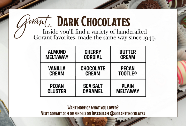 Dark Chocolate Assortment - 9 Piece