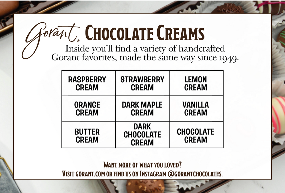 Cream Assortment - 9 Piece