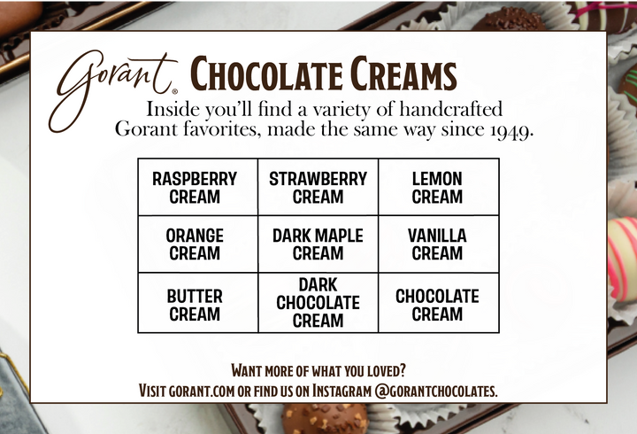 Cream Assortment - 9 Piece